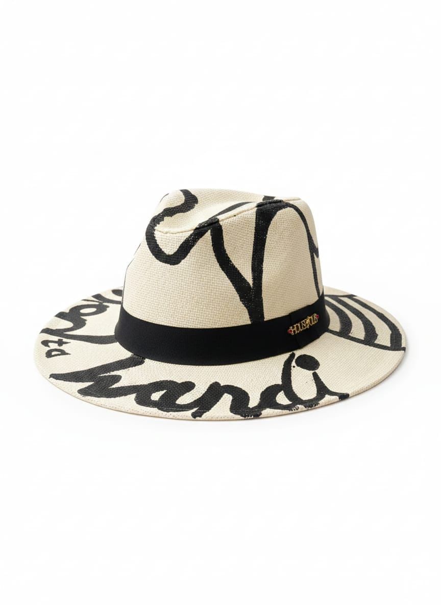 House of Olé Text Sun Hat