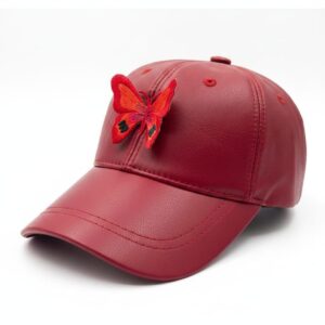 House of Ole Red Butterfly Cap