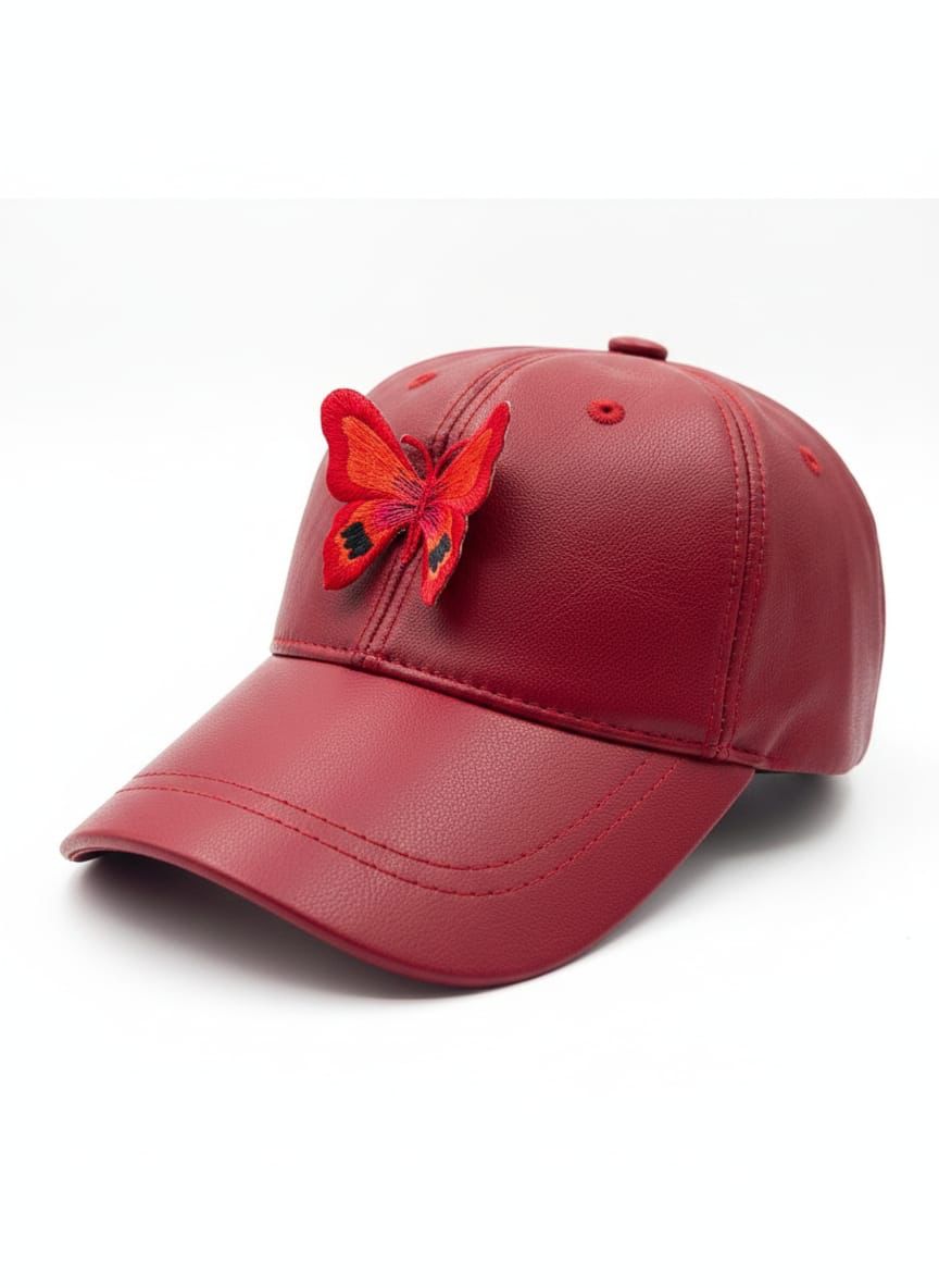 House of Ole Red Butterfly Cap